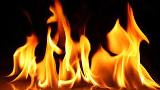 Fire in Puttur